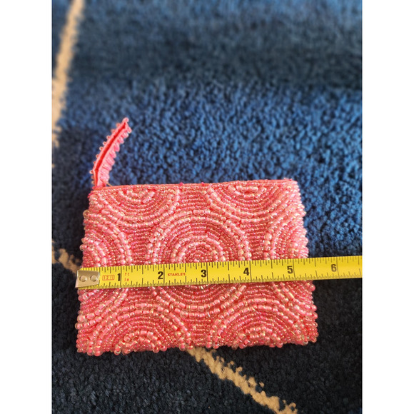 Beaded Handmade Coin Purse/Wallet - Picture 3 of 4
